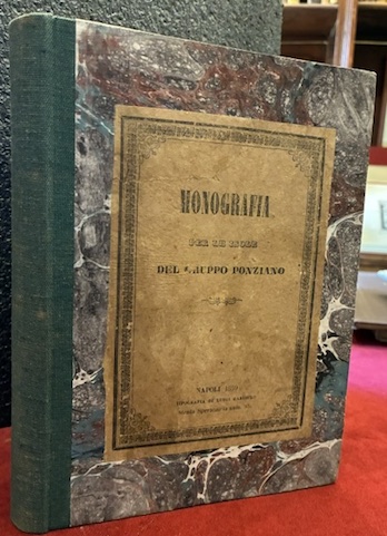 Giuseppe Tricoli Monografia per le isole del gruppo ponziano 1855 Napoli Stamperia vico S. Marcellino 4